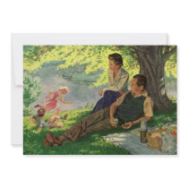 Vintage Family Reunion Invitation