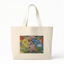 Vintage Fantasy  Painting Entitled 'The Dream' Canvas Bags
