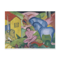 Vintage Fantasy  Painting Entitled 'The Dream' Postcard