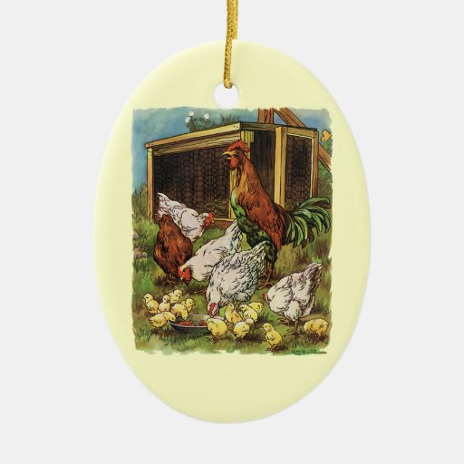 vintage farm animals rooster hens chickens christmas vintage farm animals rooster hens chickens christmas