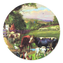 Vintage Farm Stickers