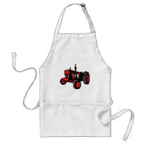 vintage farm tractor aprons
