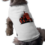 Vintage Farm Tractor Doggie T Shirt