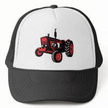 vintage farm tractor mesh hat
