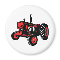 vintage farm tractor refrigerator magnets