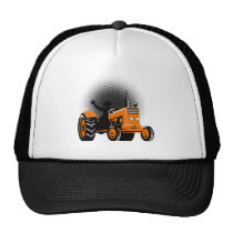 Vintage Farm Tractor Mesh Hat