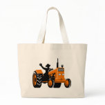 vintage farm tractor retro style bags