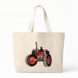 vintage farm tractor retro style bags