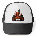 vintage farm tractor retro style hats
