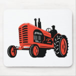 vintage farm tractor retro style mousepads