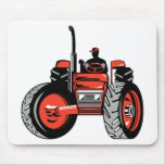 vintage farm tractor retro style mousepads