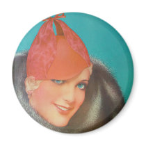 Vintage Fashion 1933 magnets by archemedes Vintage Fashion 1933 magnets