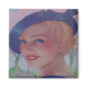 Vintage Fashion 1934 magnets
