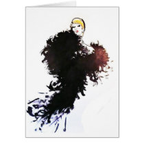 Vintage Fashion Card