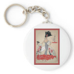 Vintage Fashion Illustration ~ Key Chains