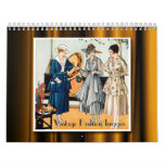 Vintage Fashion Images Calendar