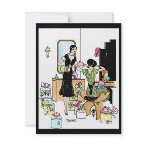 Vintage Fashion invitation