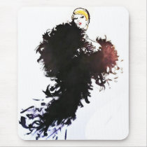 Vintage Fashion Mouse Pads