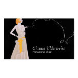 Vintage Fashion Stylist Business Card Template