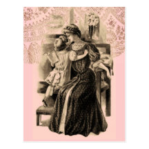 Vintage Fashions 1900 Post Card
