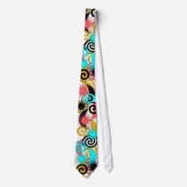 Vintage Fashions Retro atomic Starburst Galaxy Tie