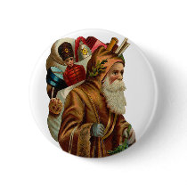 Vintage Father Christmas buttons by MyOtherPlanet Vintage Father Christmas buttons