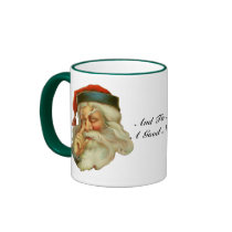 Vintage Father Christmas Mug by Vintage_Gifts Vintage Father Christmas Mug