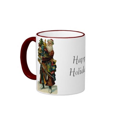 Vintage Father Christmas Mug by Vintage_Gifts