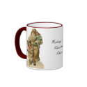 Vintage Father Christmas Mug by Vintage_Gifts Vintage Father Christmas Mug