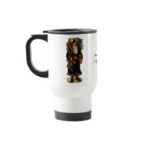Vintage Father Christmas Travel Mug by Vintage_Gifts Vintage Father Christmas Travel Mug
