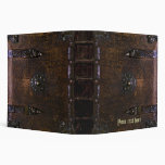 Vintage Faux Leather Gothic Binder