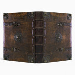Vintage Faux Leather Gothic Binder