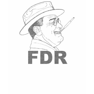 Vintage FDR T Shirt by T_shirt_Shack