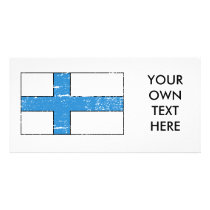 Vintage Finland Flag photo cards