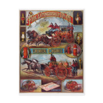 Vintage Fire Extinguisher Advertising Postcard