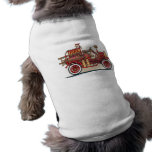 Vintage Fire Truck Pet Clothes