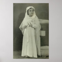 Vintage First communion Print