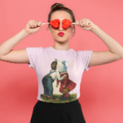 Vintage First Kiss T-shirt shirt