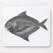 Vintage Fish Mousepad
