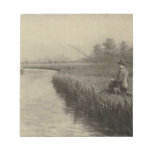Vintage Fishing Art Note Pads