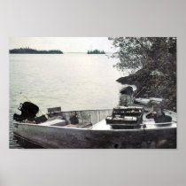 Vintage Fishing Boat posters