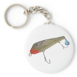 Vintage Fishmaster Jerry Sylvester Flaptail Lure Key Chain