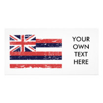 VINTAGE FLAG OF HAWAII photo cards by flagshirts VINTAGE FLAG OF HAWAII photo cards