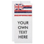VINTAGE FLAG OF HAWAII CUSTOM RACK CARDS