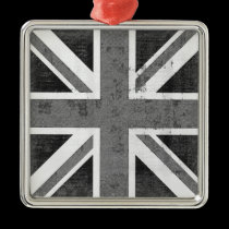 Vintage Flag United Kingdom Ornaments ornaments