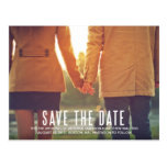 VINTAGE FLAIR | SAVE THE DATE ANNOUNCEMENT POST CARD