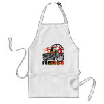 Vintage Flame Motorcycle aprons