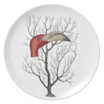 Vintage flamingo Plate plates