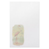 Vintage Flamingo Stationery by Vintage_Gifts Vintage Flamingo Stationery