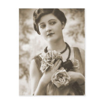 Vintage Flapper (74) Postcard